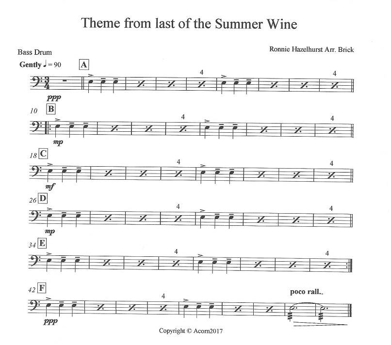 last of the summer wine theme composer